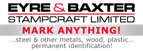 Eyre and Baxter, Stampcraft Ltd, Marking and Identification Specialists
